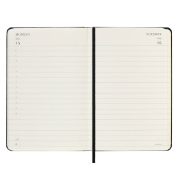 12M Daily Kalender Hardcover Pocket Black in der Gruppe Papier & Blöcke / Kalender und Terminkalender / 12 Monate Tageskalender bei Pen Store (130158)