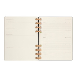 12M Spiral Planner XL Black in der Gruppe Papier & Blöcke / Kalender und Terminkalender / 12 Monate Tageskalender bei Pen Store (130210)