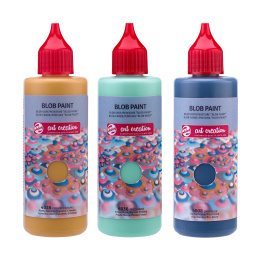 Blob Paint set Mint in der Gruppe Künstlerbedarf / Künstlerfarben / Acrylfarbe bei Pen Store (130280)