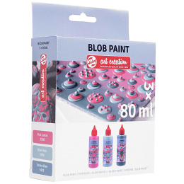 Blob Paint set Pink in der Gruppe Künstlerbedarf / Künstlerfarben / Acrylfarbe bei Pen Store (130281)