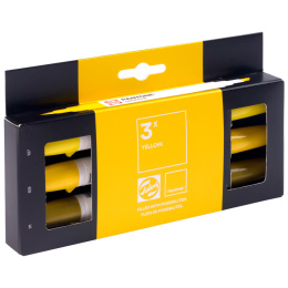Marker 3er Set Yellow in der Gruppe Stifte / Künstlerstifte / Marker bei Pen Store (130478)