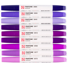 Marker 9er Set Purple in der Gruppe Stifte / Künstlerstifte / Marker bei Pen Store (130484)