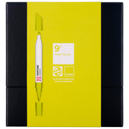 Marker 9er Set Green Yellow in der Gruppe Stifte / Künstlerstifte / Marker bei Pen Store (130488)