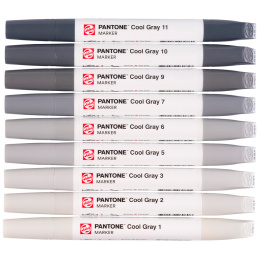 Marker 9er Set Cool Gray in der Gruppe Stifte / Künstlerstifte / Marker bei Pen Store (130490)