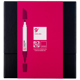 Marker 9er Set Cool Red in der Gruppe Stifte / Künstlerstifte / Marker bei Pen Store (130493)