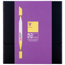 Marker 9er Set Pastel in der Gruppe Stifte / Künstlerstifte / Marker bei Pen Store (130495)