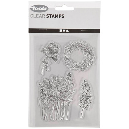 Clear Stamps Pflanzen in der Gruppe Basteln & Hobby / Hobbyzubehör / Stempel bei Pen Store (130563)