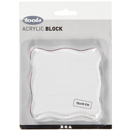 Acrylblock 10 x 10 cm in der Gruppe Basteln & Hobby / Hobbyzubehör / Stempel bei Pen Store (130564)