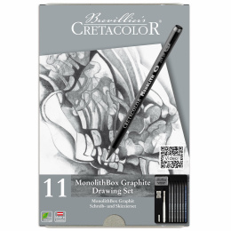 Monolith Box Graphit-Set in der Gruppe Künstlerbedarf / Buntstifte und Bleistifte / Grafit- und Bleistifte bei Pen Store (130576)