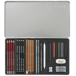 Teacher's Choice Zeichnungssatz 26 Stk in der Gruppe Künstlerbedarf / Buntstifte und Bleistifte / Grafit- und Bleistifte bei Pen Store (130580)