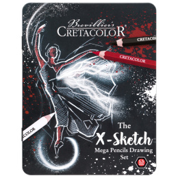X-Sketch Skizzier-Set in der Gruppe Künstlerbedarf / Buntstifte und Bleistifte / Grafit- und Bleistifte bei Pen Store (130581)