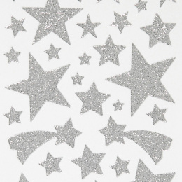 Stickers Silberne Sterne 2 blatt in der Gruppe Kids / Spaß und Lernen / Stickers bei Pen Store (130587)