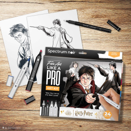 Art Kit 24-set Harry Potter in der Gruppe Stifte / Künstlerstifte / Marker bei Pen Store (130635)