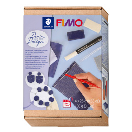 FIMO Soft kit Jeans Effect in der Gruppe Basteln & Hobby / Basteln / Modellieren bei Pen Store (130650)