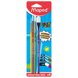 Color'Peps Kinderpinsel 4er-Pack in der Gruppe Kids / Basteln für Kinder / Kinderpinsel bei Pen Store (130672)