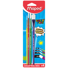 Color'Peps Kinderpinsel 4er-Pack in der Gruppe Kids / Basteln für Kinder / Kinderpinsel bei Pen Store (130672)