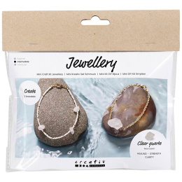 Mini DIY-kit Schmuck Bergkristall in der Gruppe Kids / Spaß und Lernen / Schmuck und Perlen / DIY-Set bei Pen Store (130692)