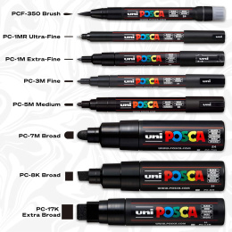 Black 8-er Set in der Gruppe Stifte / Künstlerstifte / Acrylmarker bei Pen Store (130695)