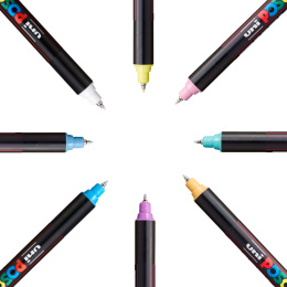 PC-1MR Soft Colours 8-er Set in der Gruppe Stifte / Künstlerstifte / Marker bei Pen Store (130696)