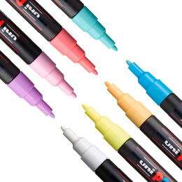 PC-3M Soft Colours 8-er Set in der Gruppe Stifte / Künstlerstifte / Acrylmarker bei Pen Store (130698)