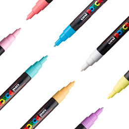 PC-3M Soft Colours 8-er Set in der Gruppe Stifte / Künstlerstifte / Acrylmarker bei Pen Store (130698)