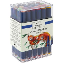 Dual Markers 24er-Set in der Gruppe Stifte / Künstlerstifte / Marker bei Pen Store (130719)