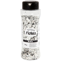 Terrazzo Flakes 90g Dunkelgrau in der Gruppe Basteln & Hobby / Basteln / Basteln und DIY bei Pen Store (130768)