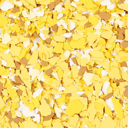 Terrazzo Flakes 90g Gelb in der Gruppe Basteln & Hobby / Basteln / Basteln und DIY bei Pen Store (130769)