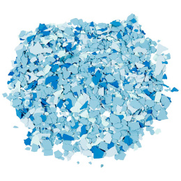 Terrazzo Flakes 90g Blau in der Gruppe Basteln & Hobby / Basteln / Basteln und DIY bei Pen Store (130772)