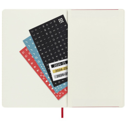 Kalender 18M WeekNote Soft Cover Pocket Red in der Gruppe Papier & Blöcke / Kalender und Terminkalender / 18 Monate Tageskalender bei Pen Store (130893)