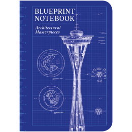 Blueprint Notebook: Architectural Masterpieces in der Gruppe Papier & Blöcke / Schreiben und Notizen / Notizbücher bei Pen Store (131111)