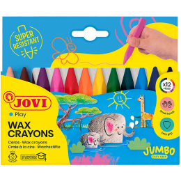 Wachsmalkreide Jumbo Easy Grip 12er-Set (ab 2 Jahren) in der Gruppe Kids / Stifte für Kinder / Kreidestiften für Kinder bei Pen Store (131117)