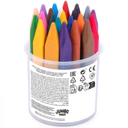 Wachsmalkreide Jumbo Easy Grip 24er-Set (ab 2 Jahren) in der Gruppe Kids / Stifte für Kinder / Kreidestiften für Kinder bei Pen Store (131118)
