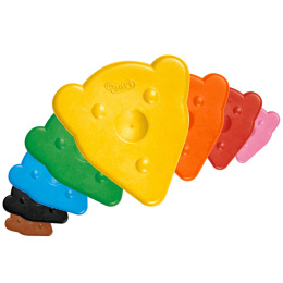 Bärenform wachsmalkreide 8er-Set (ab 2 Jahren) in der Gruppe Kids / Stifte für Kinder / Kreidestiften für Kinder bei Pen Store (131121)