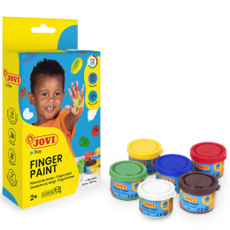 Fingerfarben 6x35 ml Grundfarben (2 Jahre+) in der Gruppe Kids / Basteln für Kinder / Fingerfarben bei Pen Store (131125)
