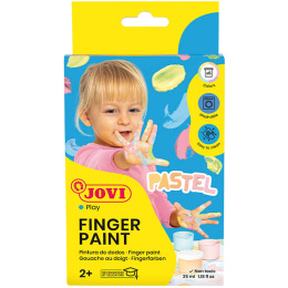 Fingerfarben 6x35 ml Pastellfarben (2 Jahre+) in der Gruppe Kids / Basteln für Kinder / Fingerfarben bei Pen Store (131126)