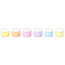 Fingerfarben 6x35 ml Pastellfarben (2 Jahre+) in der Gruppe Kids / Basteln für Kinder / Malfarbe für Kinder / Fingerfarben bei Pen Store (131126)