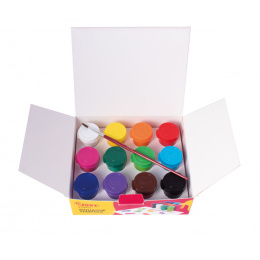 Gouachefarbe 12x15 ml + Pinsel (3 Jahren+) in der Gruppe Kids / Basteln für Kinder / Kindermalfarbe bei Pen Store (131140)