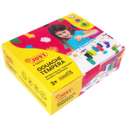 Gouachefarbe 12x15 ml + Pinsel (3 Jahren+) in der Gruppe Kids / Basteln für Kinder / Kindermalfarbe bei Pen Store (131140)