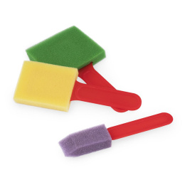 Schaumstoffpinsel Verschiedene Größen 3er-Pack (3 Jahre+) in der Gruppe Kids / Basteln für Kinder / Kinderpinsel bei Pen Store (131255)