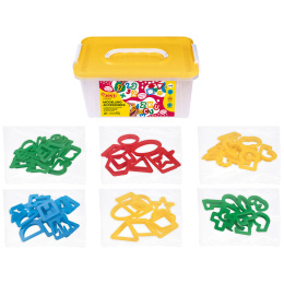 Großpackung Tonformen 96 Stück (3 Jahre+) in der Gruppe Kids / Basteln für Kinder / Ton für Kinder / Werkzeuge/Zubehör bei Pen Store (131266)