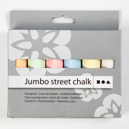Straßenmal Kriterien Jumbo 6er-Set in der Gruppe Kids / Stifte für Kinder / Straßenkreide bei Pen Store (131473)