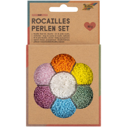 Rocailles-Perlen-Set Bunt in der Gruppe Basteln & Hobby / Basteln / Selbstgemachter Schmuck bei Pen Store (131536)