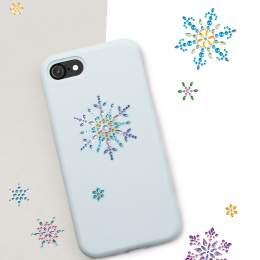 Diamond Snowflake 1 Blatt in der Gruppe Kids / Spaß und Lernen / Stickers bei Pen Store (131552)