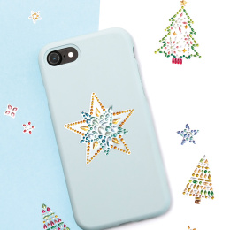 Diamond Christmas 1 Blatt in der Gruppe Kids / Spaß und Lernen / Stickers bei Pen Store (131554)