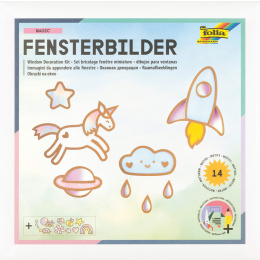 Fensterdekoration Regenbogen 14 Motive in der Gruppe Basteln & Hobby / Basteln / Basteln und DIY bei Pen Store (131586)