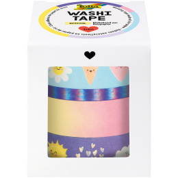 Washi-Tape Sunnyside 4er-Pack in der Gruppe Basteln & Hobby / Hobbyzubehör / Washi Tape bei Pen Store (131592)