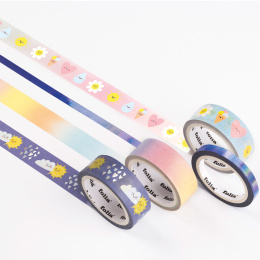 Washi-Tape Sunnyside 4er-Pack in der Gruppe Basteln & Hobby / Hobbyzubehör / Washi Tape bei Pen Store (131592)