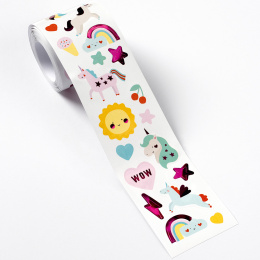 Stickerrolle Unicorn in der Gruppe Kids / Spaß und Lernen / Stickers bei Pen Store (131594)