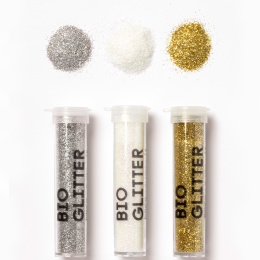 Bio Glitter Mix Sternenstaub 5er-Pack in der Gruppe Kids / Spaß und Lernen / Bastelmaterial für Kinder / Glitzer und pailletten bei Pen Store (131638)